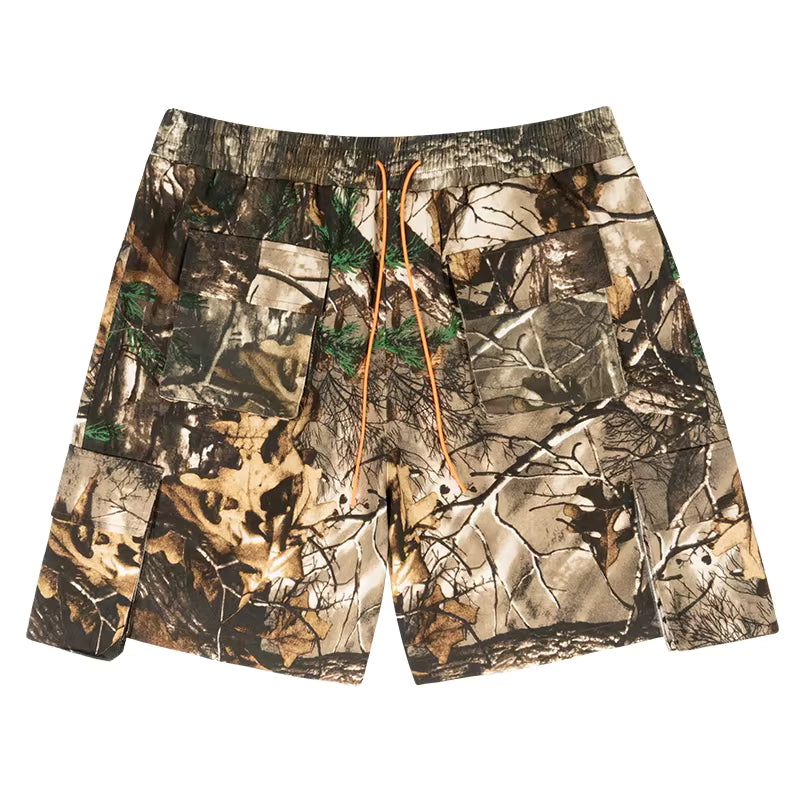 Short imprimé motifs camouflage