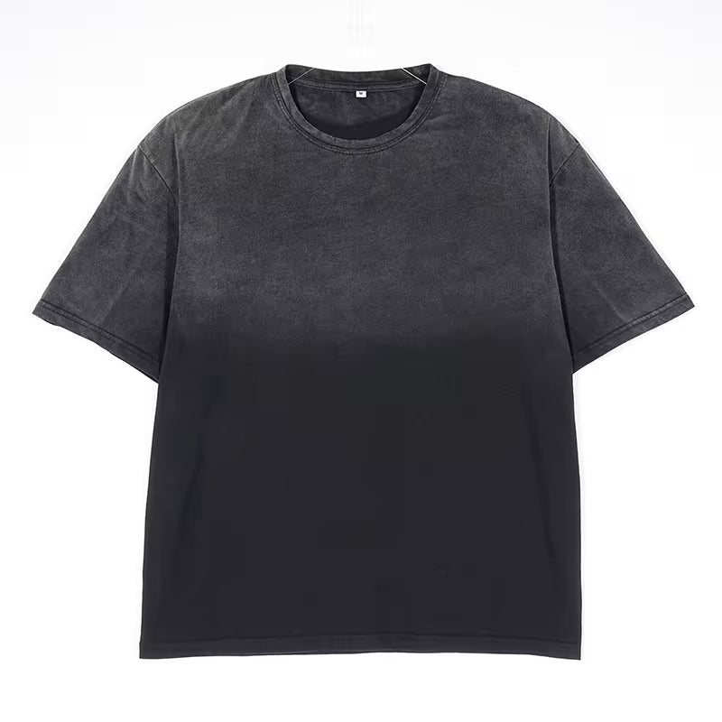 T-shirt confortable en coton délavé