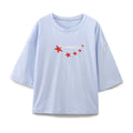 T-shirt décontracté imprimé polyvalent