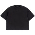 T-shirt court en coton délavé à l'acide