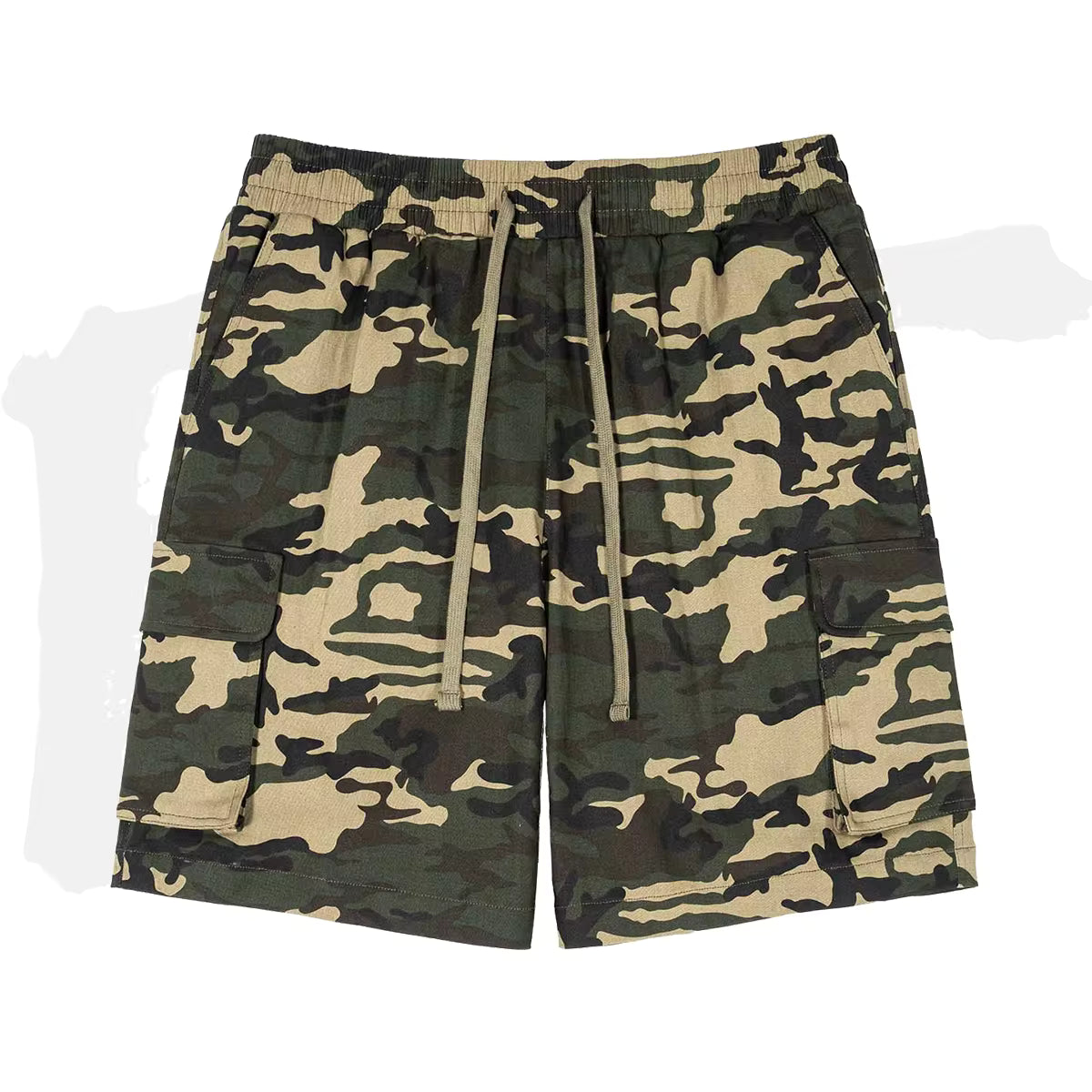 Shorts imprimés camouflage