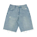 Shorts cargo en jean mi-longs