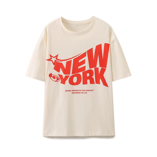 T-shirt à manches courtes style français