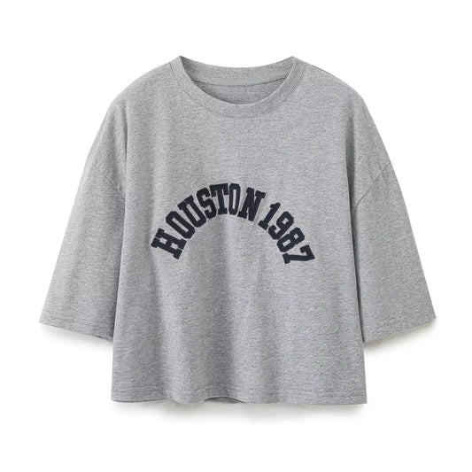 T-shirt ample Short en tissu éponge