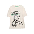 Round Neck Short Sleeved T-shirt Top