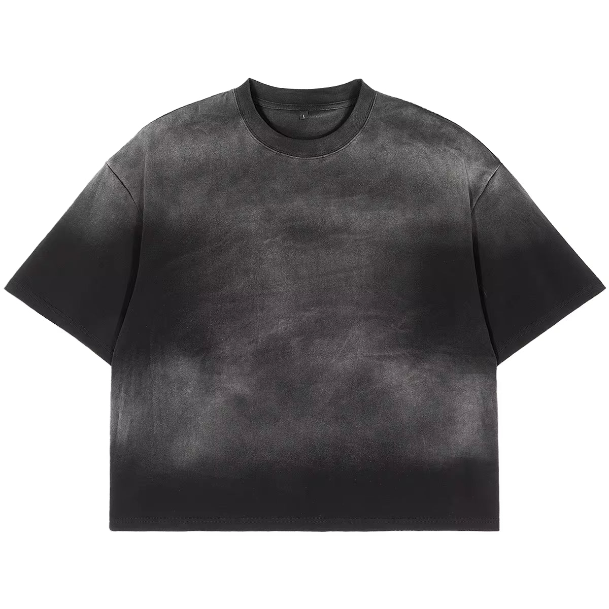 T-shirts courts délavés pour hommes